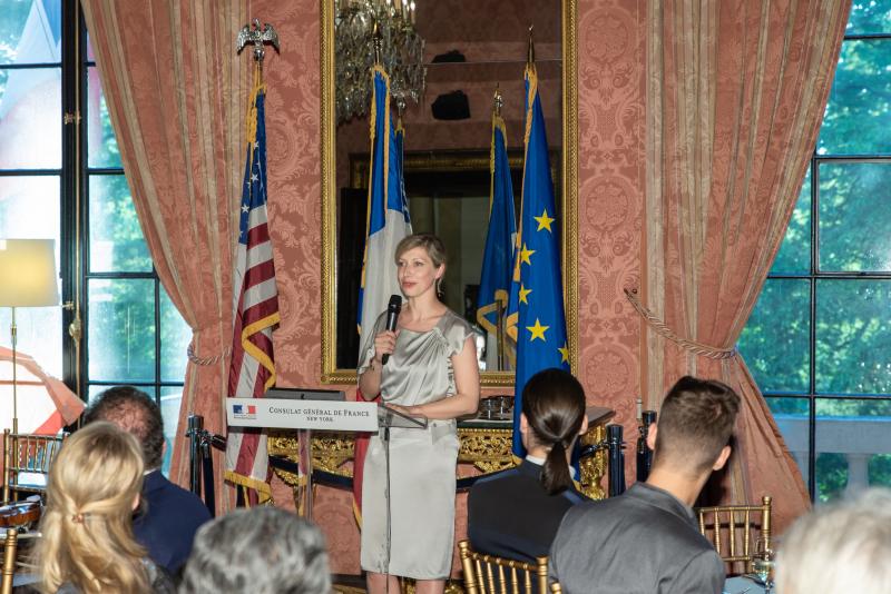 Welcome Address, 2018 Gala Awards, Anne-Claire Legendre, Consul General of France