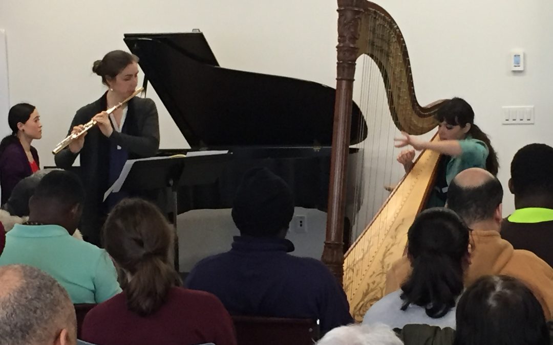 Mozart Concerto for Flute, Harp, and Orchestra at Lighthouse Guild International